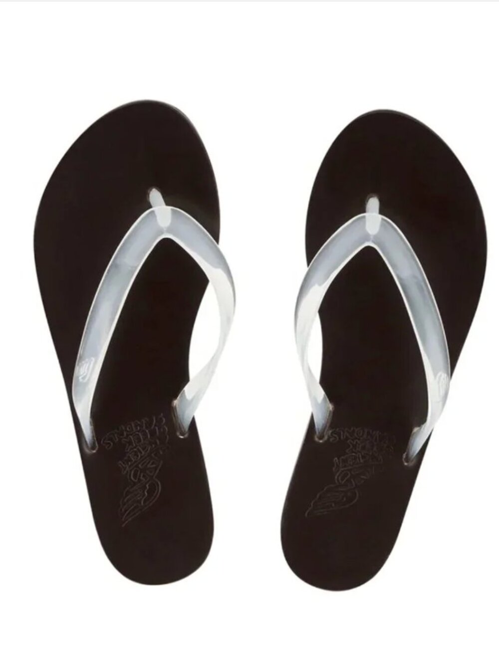 Ancient Greek Sandals brand Saionara Clear Jelly - Fit like a 41